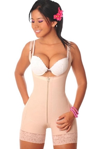 F3236-1 Sexy Body Shaper With Zip